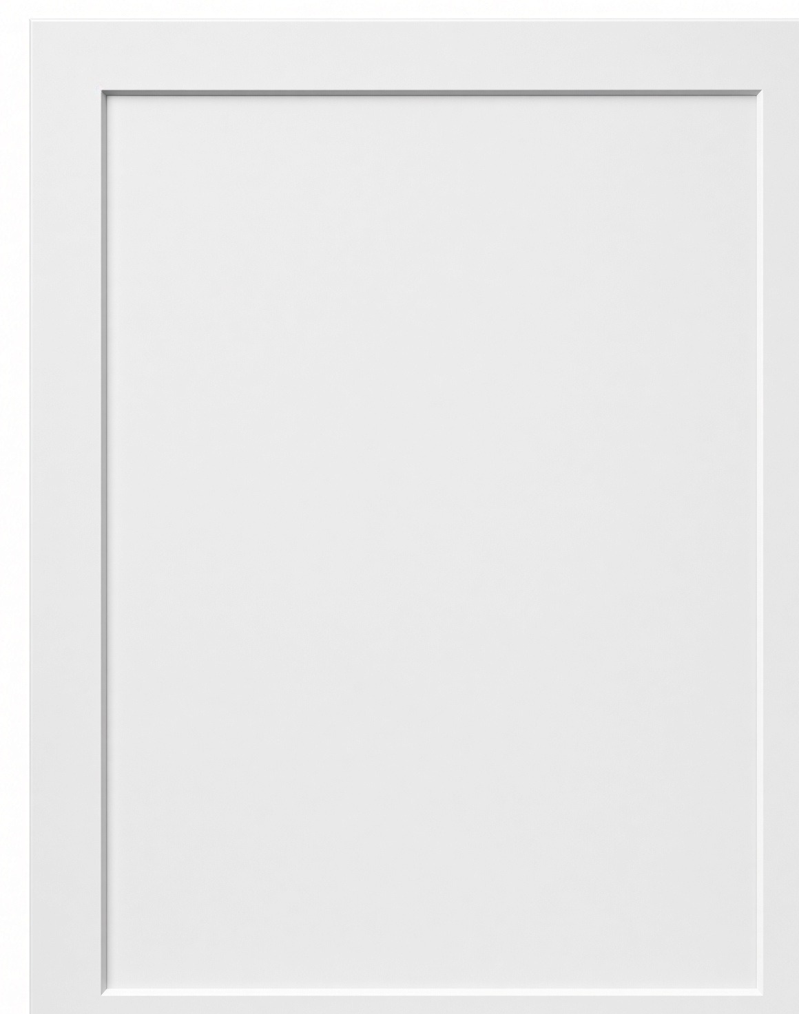 11° routed shaker door